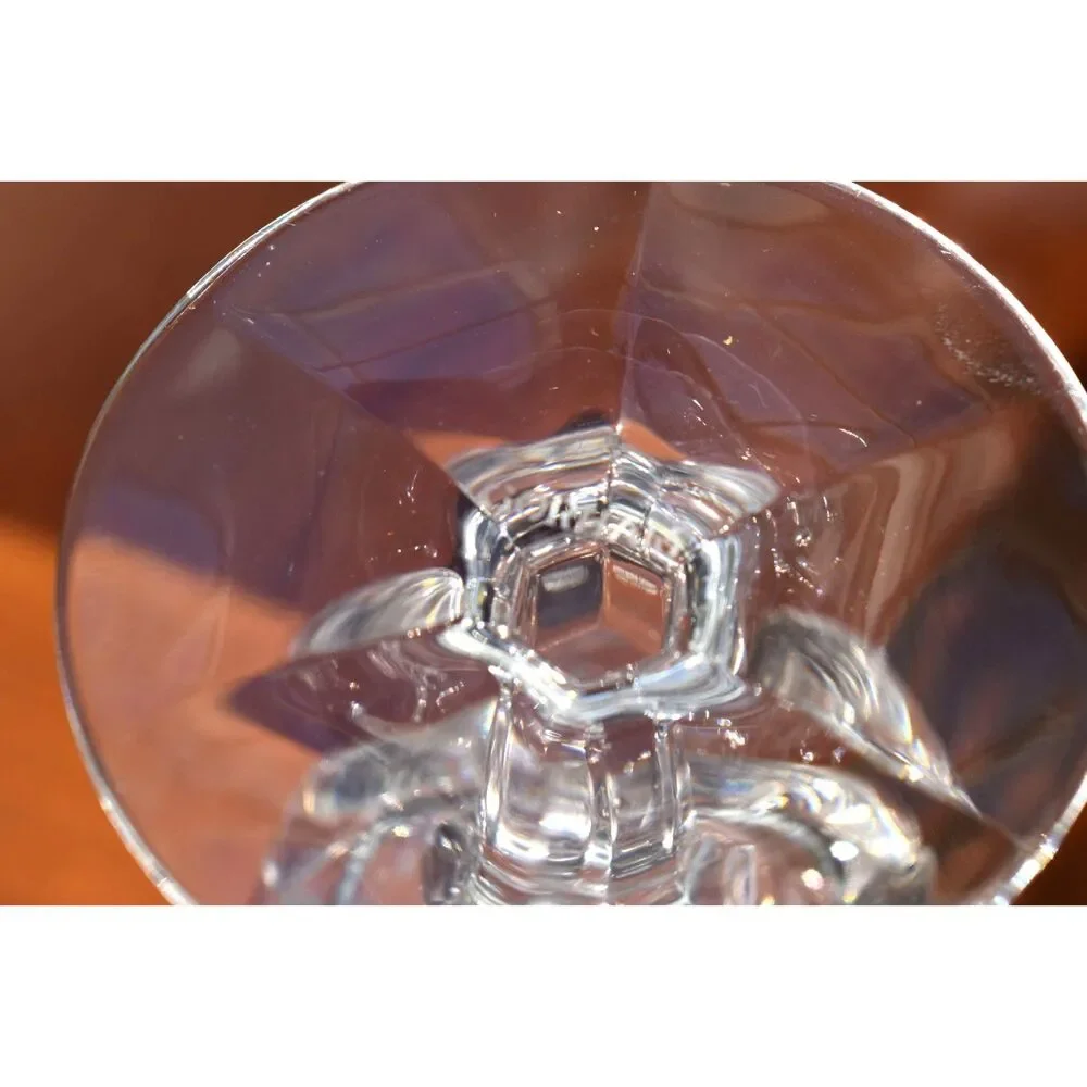 Set of 6 Vintage Gorham Crystal King Edward Iced Tea Glasses - With Original Box